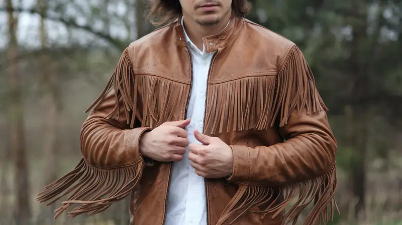 Mens Fringe Jackets