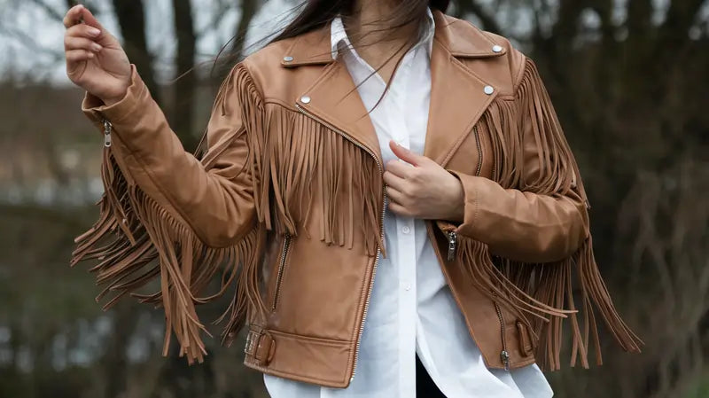 Womens Fringe Jackets