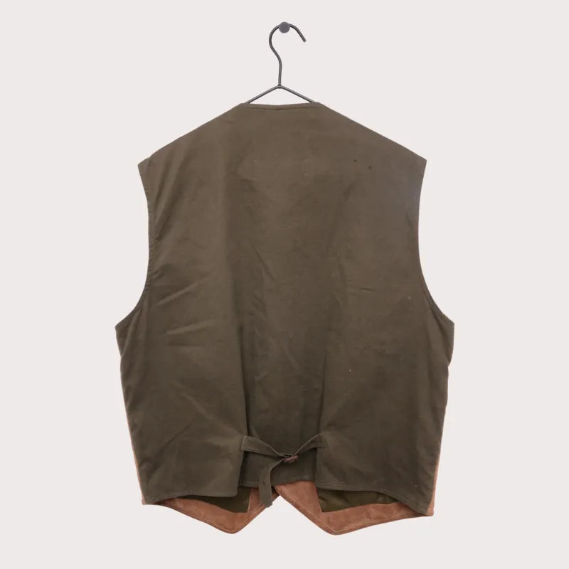 Quilted Suede Vest image 2