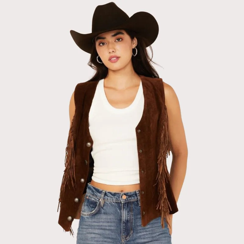 Scully Women's Suede Vest image 0