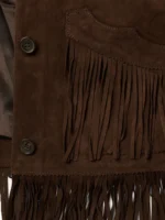 Lamb Suede Fringed Jacket