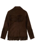 Lamb Suede Fringed Jacket