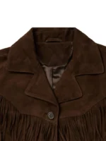 Lamb Suede Fringed Jacket