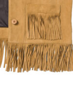 Fringe suede jacket