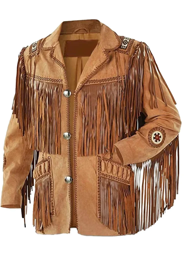 Mens Fringe Suede Jacket from Scully 2 Pure Mens Handmade Suede Fringe Leather Jacket - thecreativeleather.com