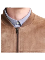 Men's Suede Bomber Jacket (2)