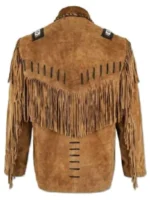Real Suede Western Style Leather Jacket for Sale