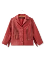 Womens Fringe Leather Jacket