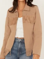 Womens Fringe Jacket