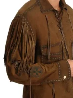 Kobler Cheval Suede Leather Shirt (2)