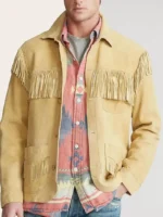Men’s Western Leather Jacket - Suede Fringe Jacket