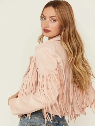 Saints Womens Fringe Jacket