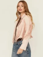 Saints Womens Fringe Jacket