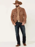 The Fringe Suede Leather Jacket