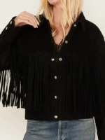 Understated Leather Women's Howling Moon Fringe Jacket