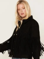 Understated Leather Women's Howling Moon Fringe Jacket