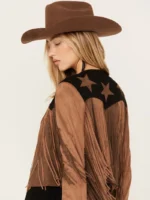 Womens Real Fringe Leather Jacket