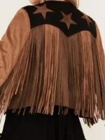 Womens Real Fringe Leather Jacket
