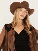 Womens Real Fringe Leather Jacket