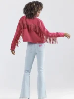 Womens Barbie Fringe Jacket