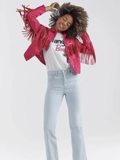 Womens Barbie Fringe Jacket