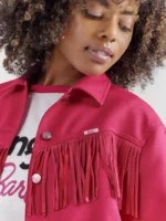 Womens Barbie Fringe Jacket