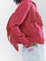 Womens Barbie Fringe Jacket
