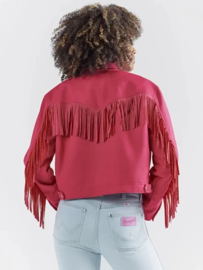 Womens Barbie Fringe Jacket
